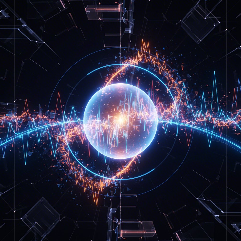 conceptual art of a performance bushing absorbing suspension forces