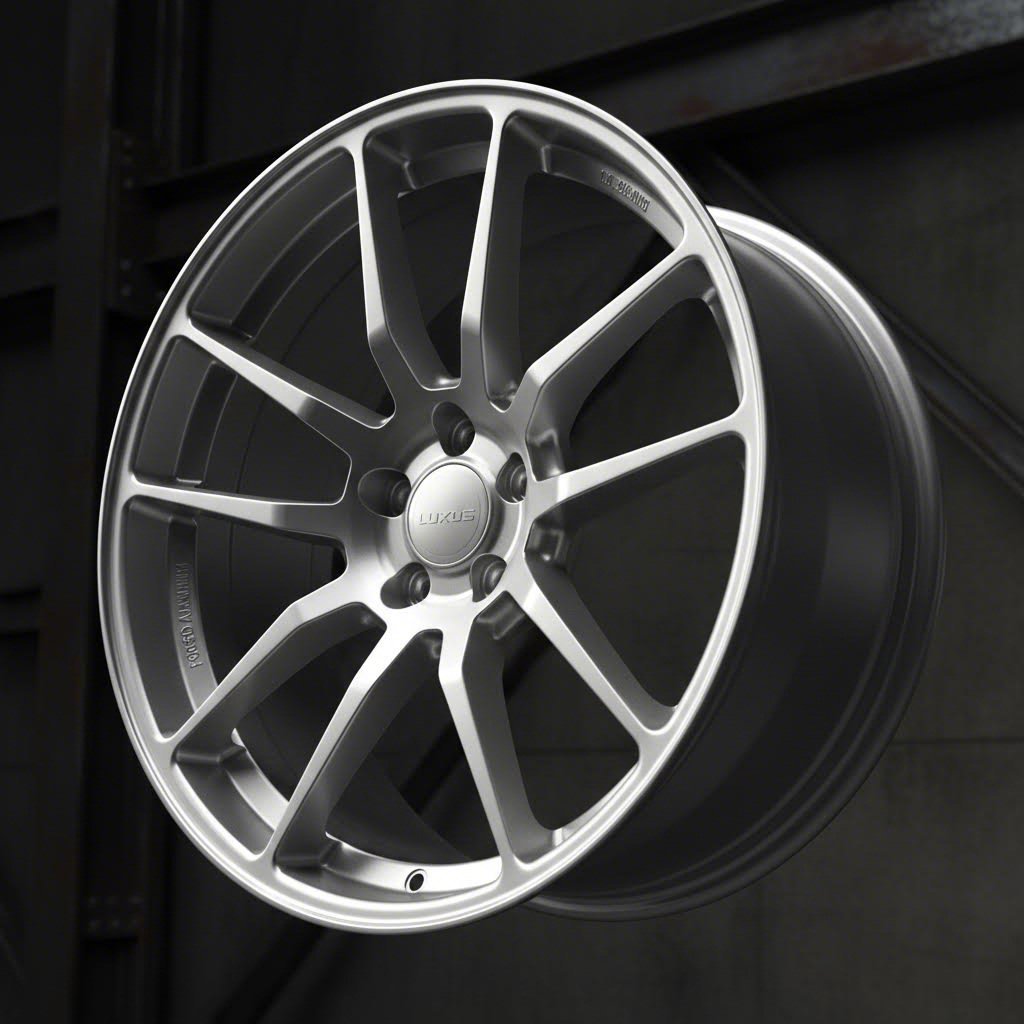 authentic forged wheels feature precision machining and quality finishes that counterfeiters cannot replicate