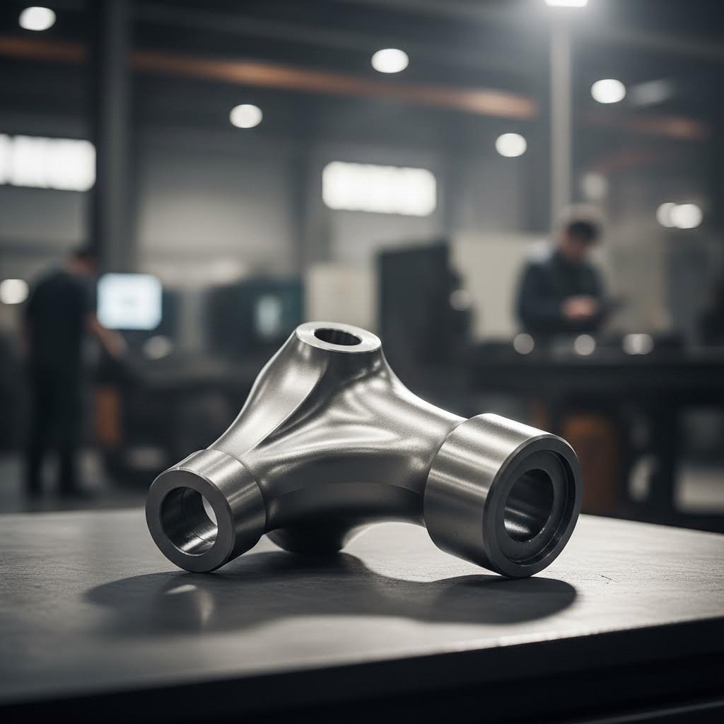 custom forged steering knuckle showcasing precision manufacturing and superior surface finish