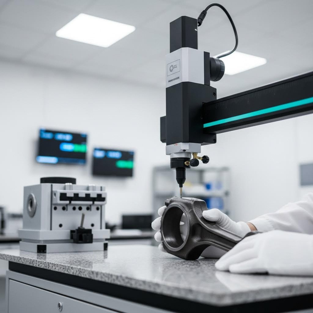 precision dimensional inspection ensures forged steering knuckles meet exact specifications