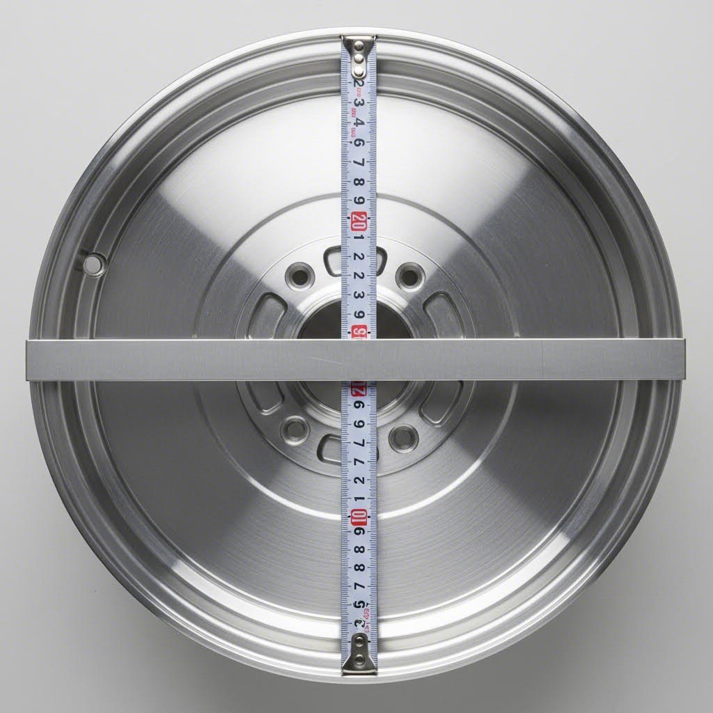 the straight edge method for accurately measuring wheel backspacing