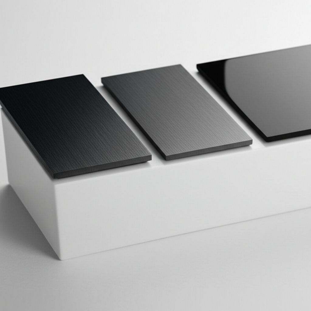 comparison of metal finishes black oxide phosphate and zinc plating