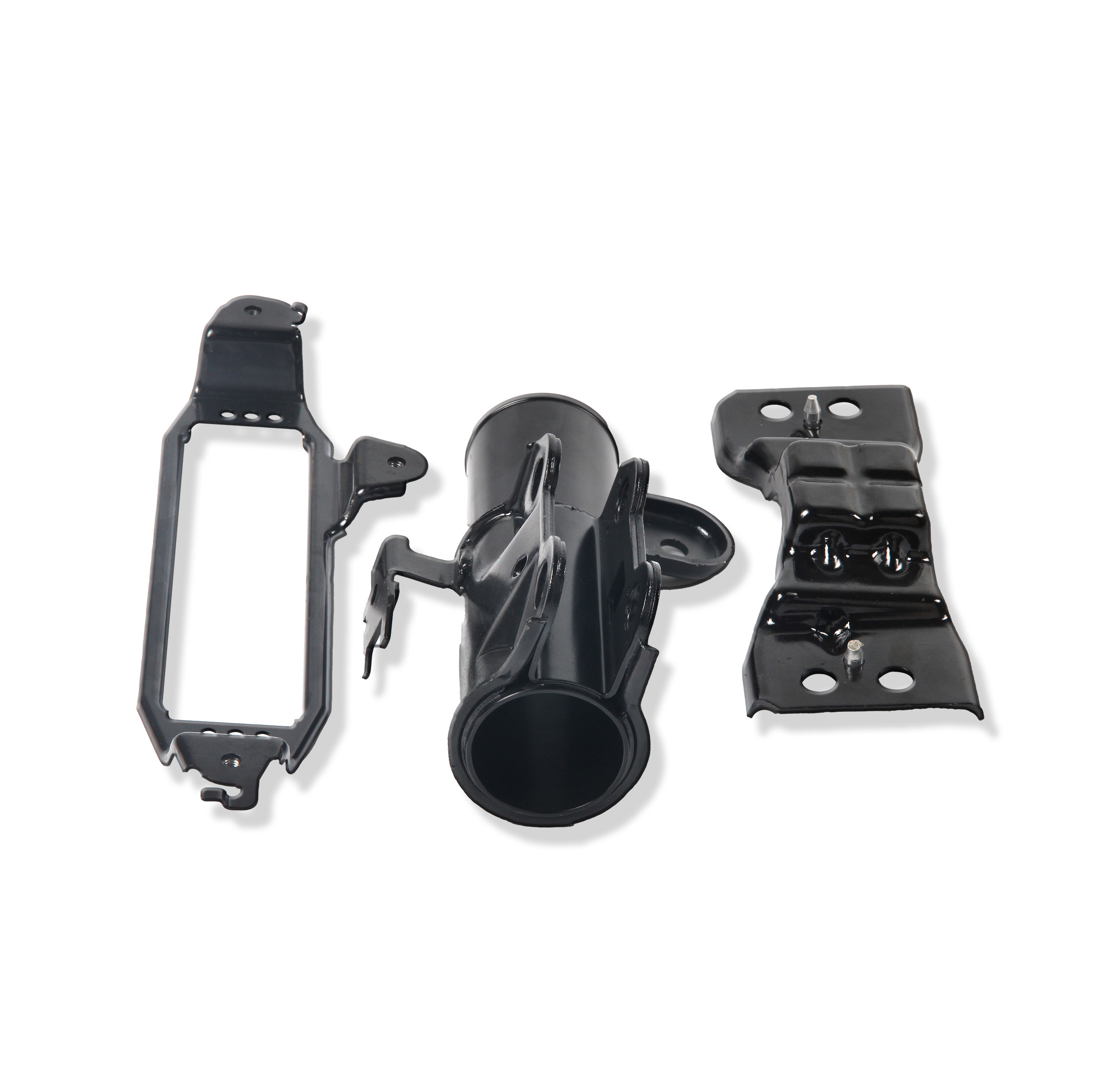 precision metal components with a uniform black oxide finish