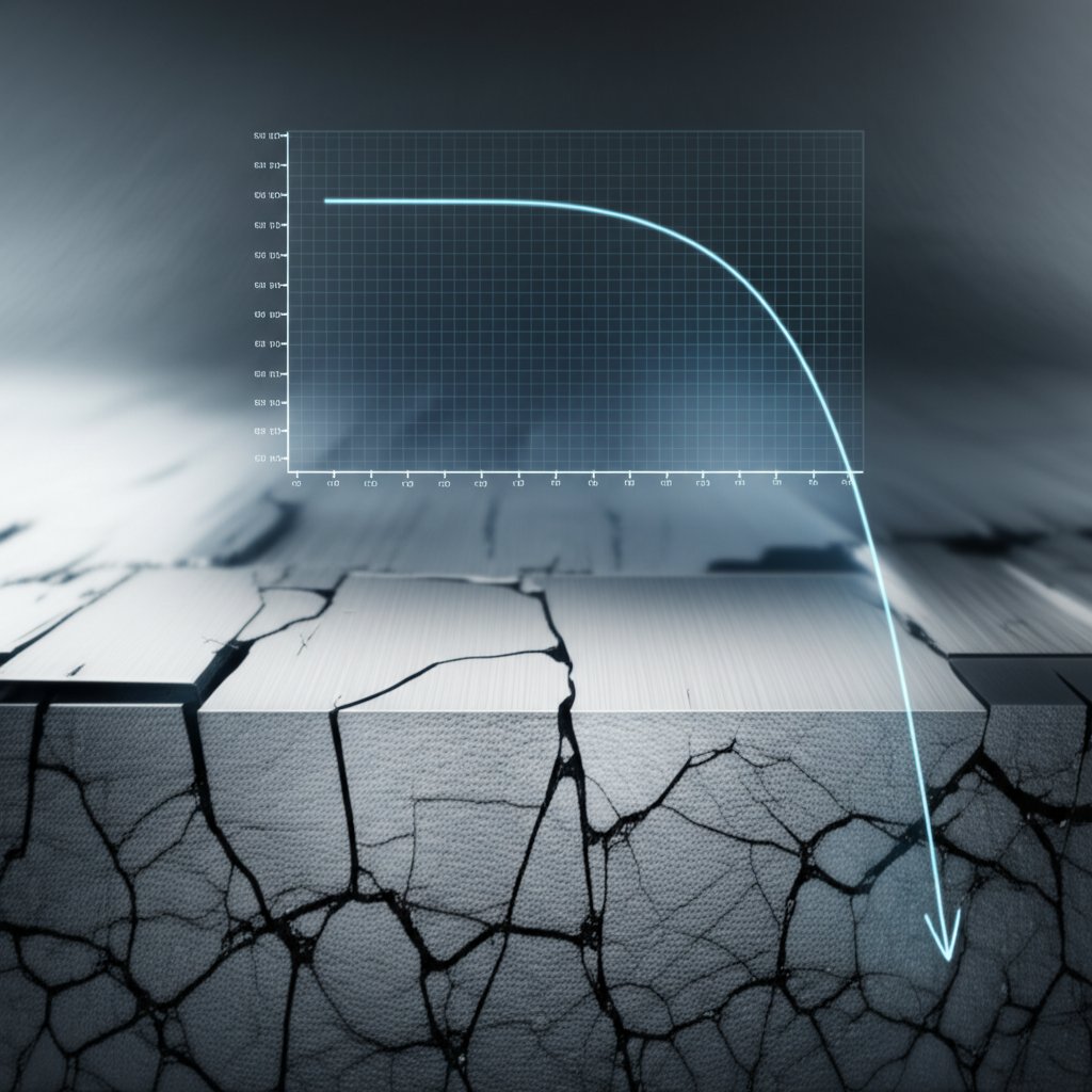 microscopic view of porosity in a metal casting leading to a leak test failure