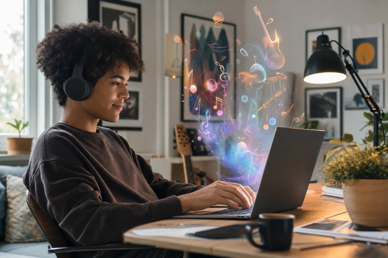 getting started with ai music creation requires nothing more than an idea and a text prompt to generate complete songs