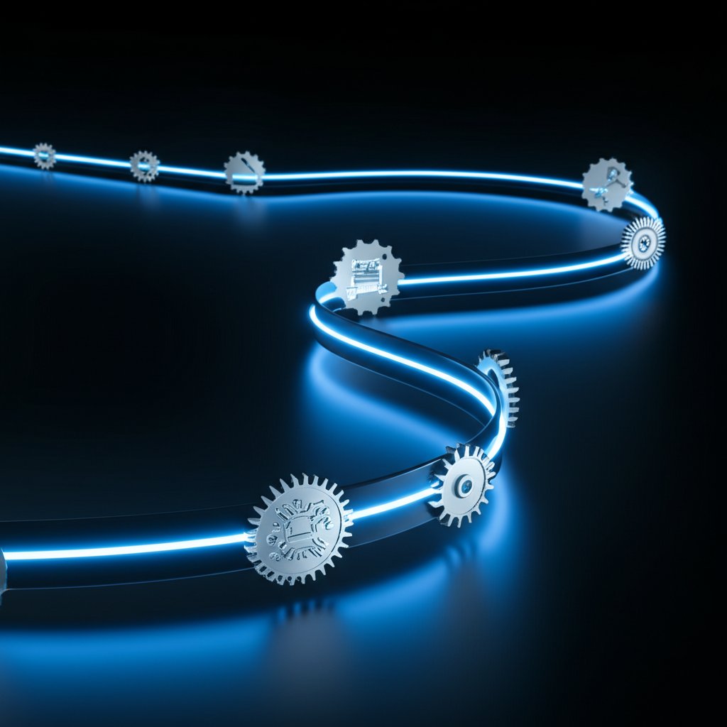 a single source supply chain visualizes efficiency in manufacturing