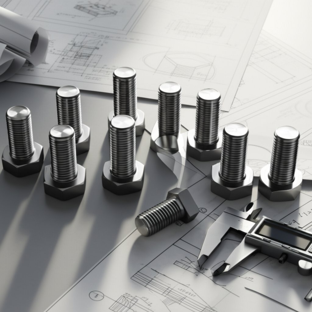 prototyping stainless steel bolts to verify fit and function