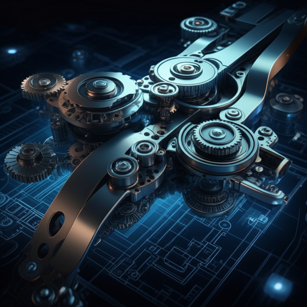 illustration of efficient production of complex parts via die casting