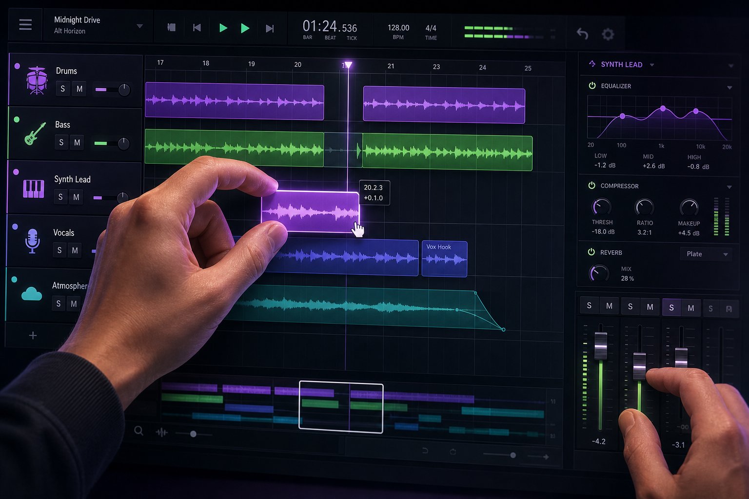 editing ai generated tracks with trimming and arrangement turns raw output into polished music