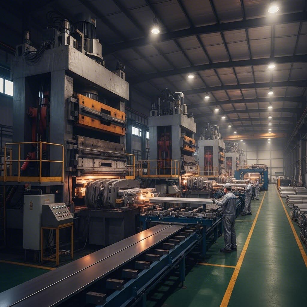 advanced extrusion manufacturing facilities ensure consistent quality and precision specifications