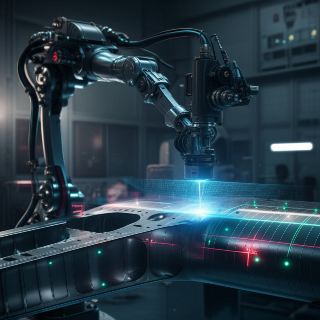 symbolic representation of quality control and precision measurement
