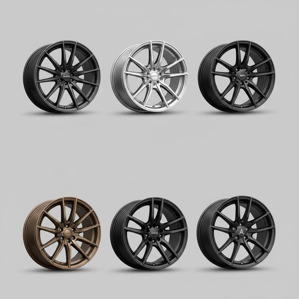 premium wheel options compared across manufacturing methods for different performance applications