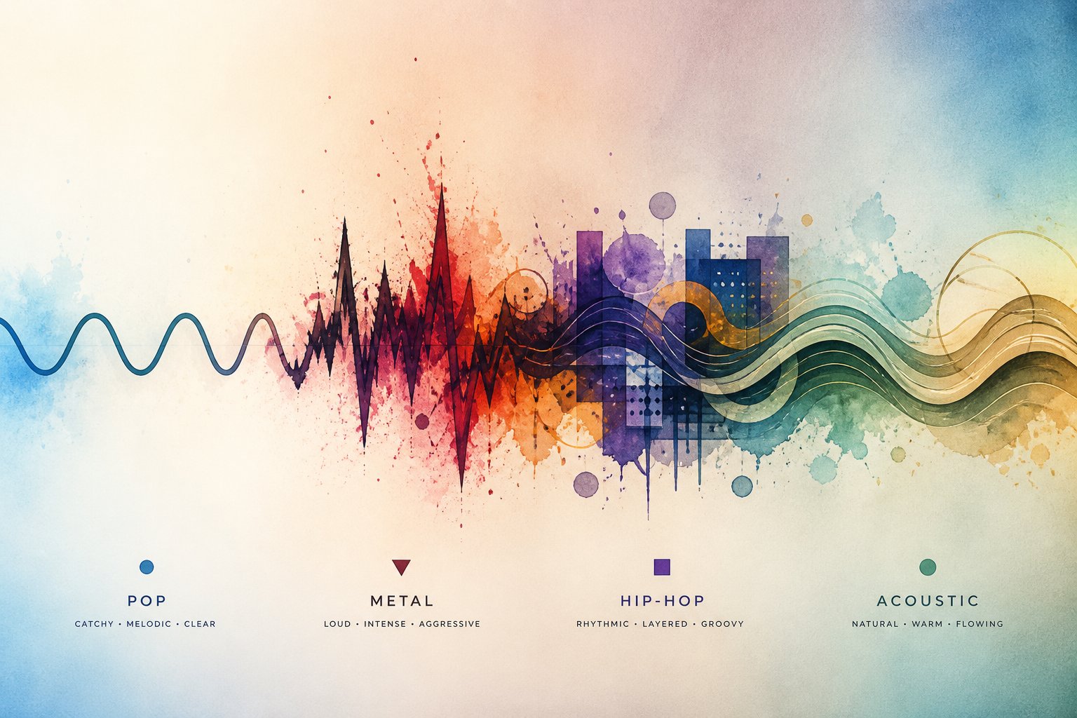 different music genres produce dramatically different ai vocal removal results due to varying frequency overlap