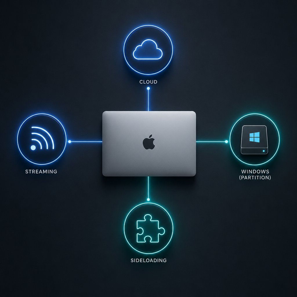 four main methods let mac users access genshin impact each with different tradeoffs in cost setup and performance
