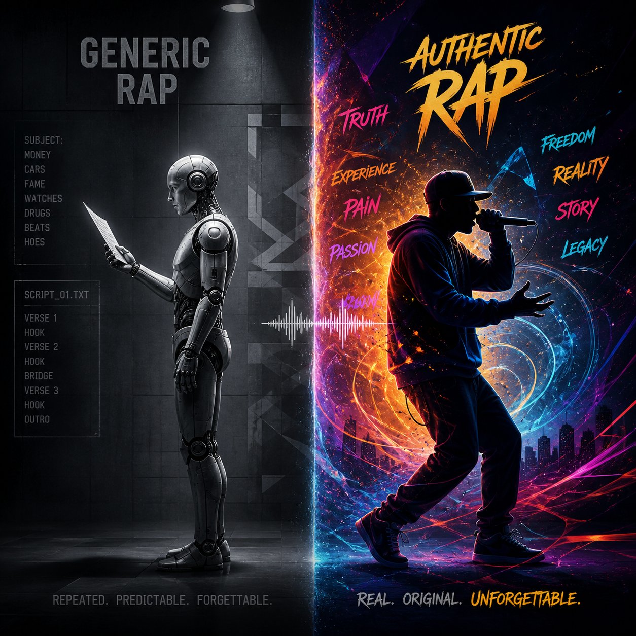 avoiding common ai pitfalls that make rap lyrics sound robotic and generic