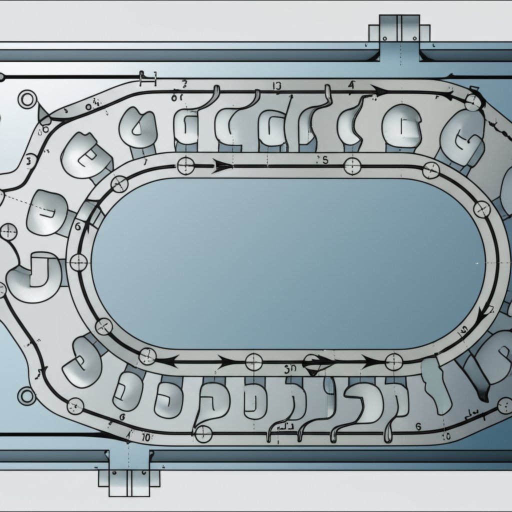 progressive die strip layout emphasizing dfm best practices