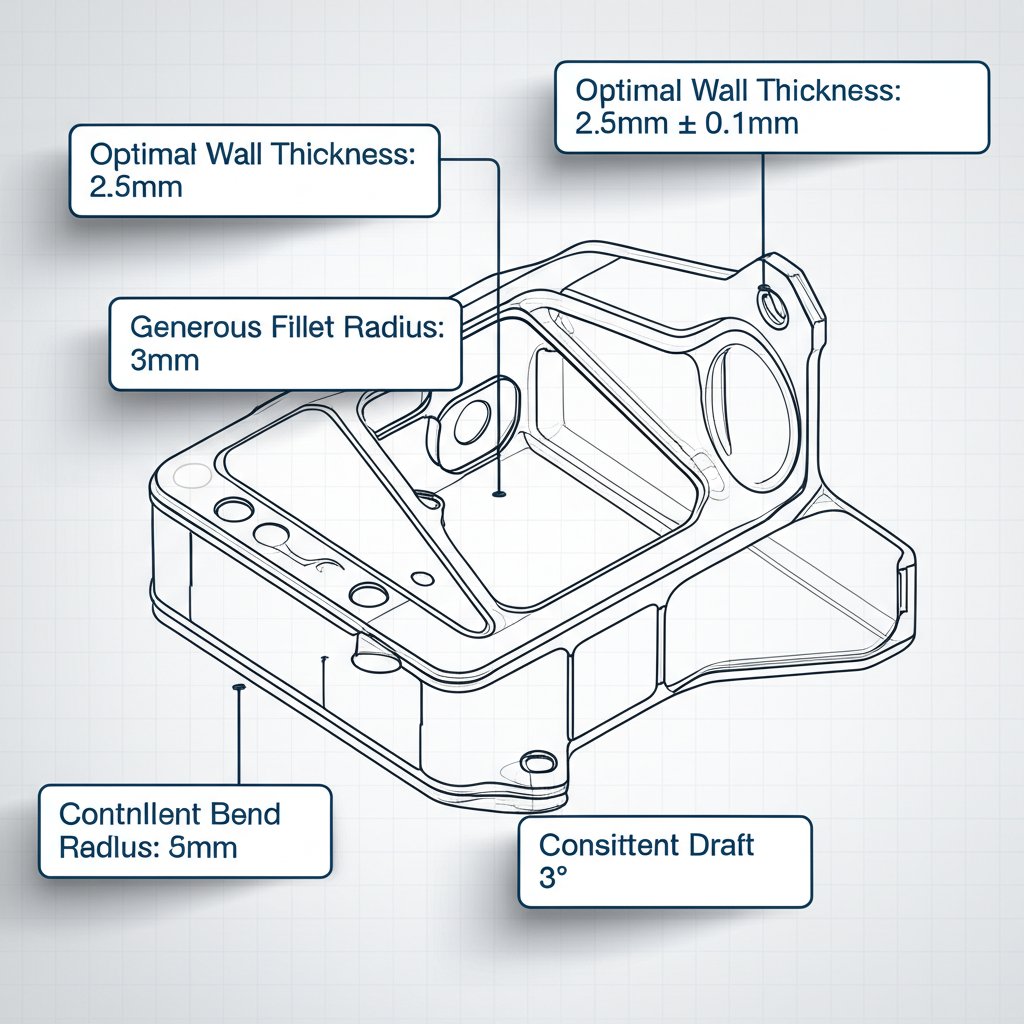 key dfm design features for reliable aluminium prototyping