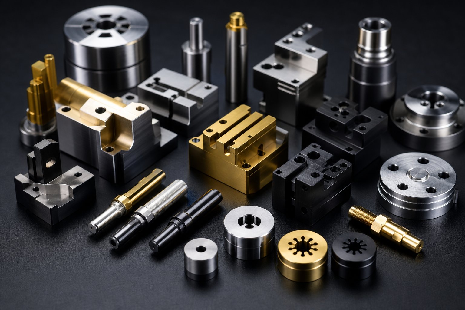 info-1-1 tool steel die components with various surface coatings including tin and dlc treatments