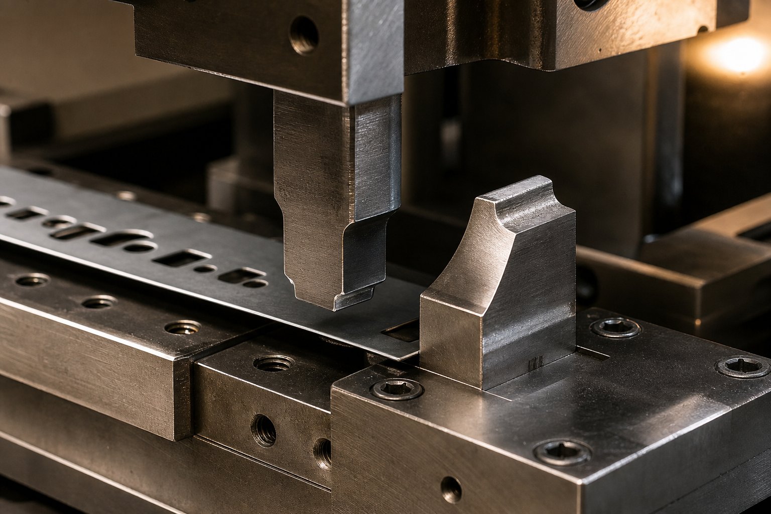 die components including forming steels and pilots that establish minimum bypass notch clearance requirements