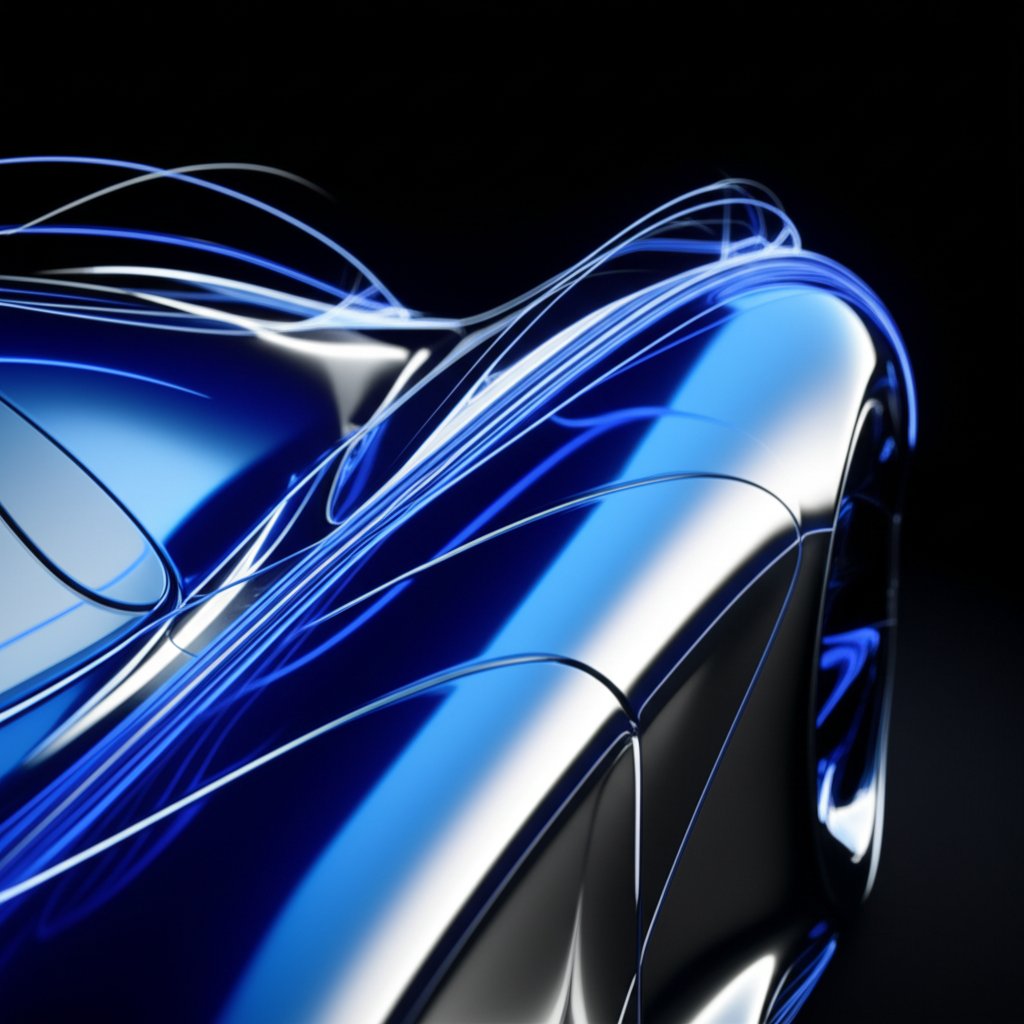 conceptual illustration of a lightweight aluminum automotive panel