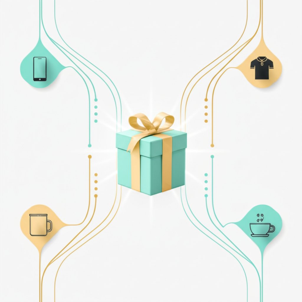 diagram showing popular categories of corporate gift sets