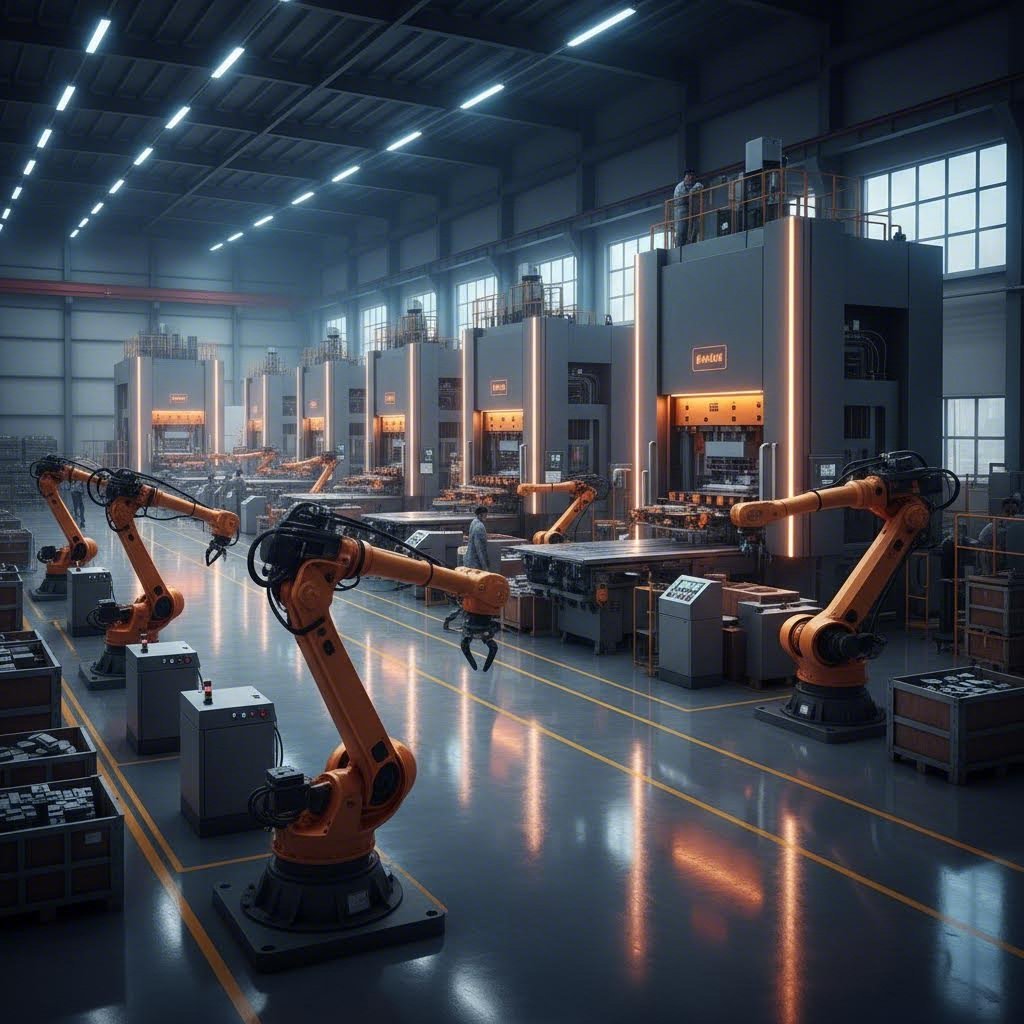 equipment selection matches press capabilities to production volume requirements