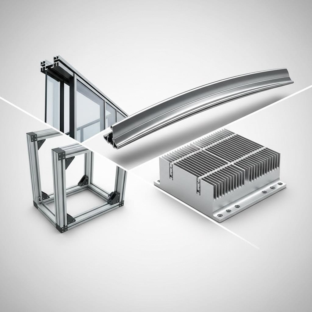 aluminum extrusions serve diverse industries from architecture to automation