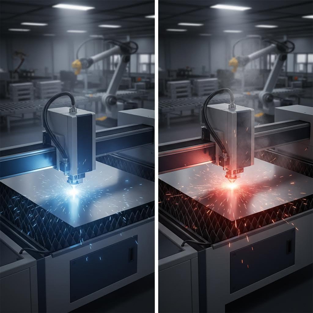comparison of fiber laser and co2 laser cutting machine designs