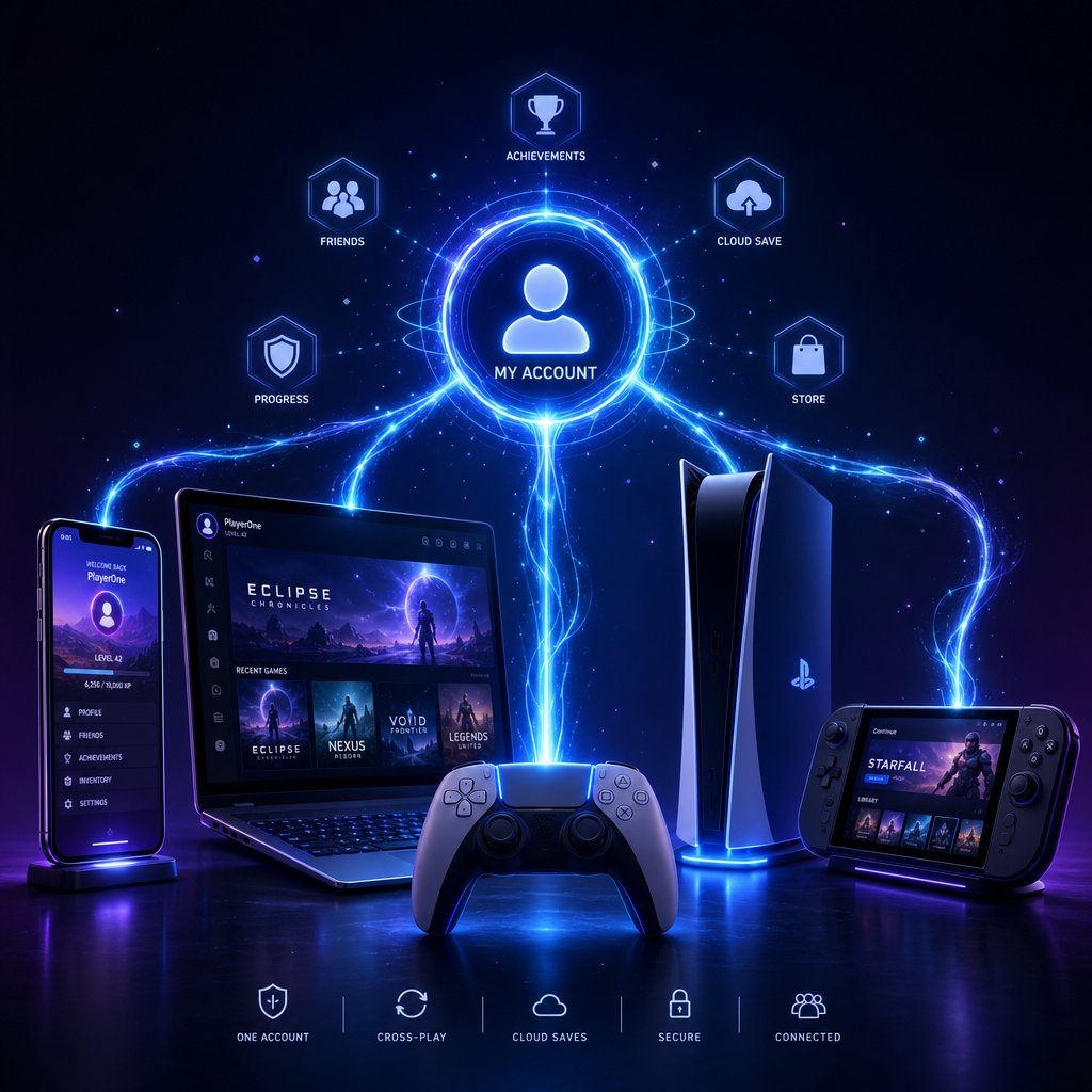 cross save links all your devices to one hoyoverse account so progress transfers seamlessly between platforms