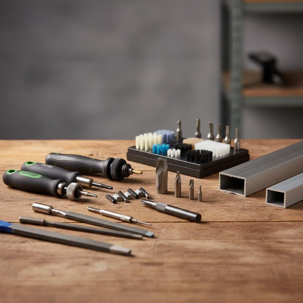 essential manual deburring tools for precision aluminum extrusion finishing