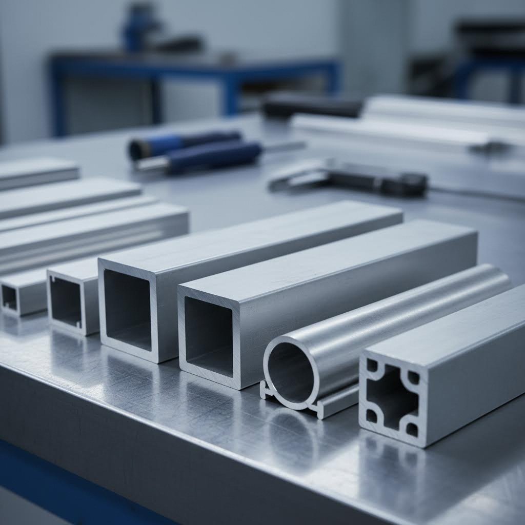 precision deburred aluminum extrusion profiles ready for surface treatment and assembly