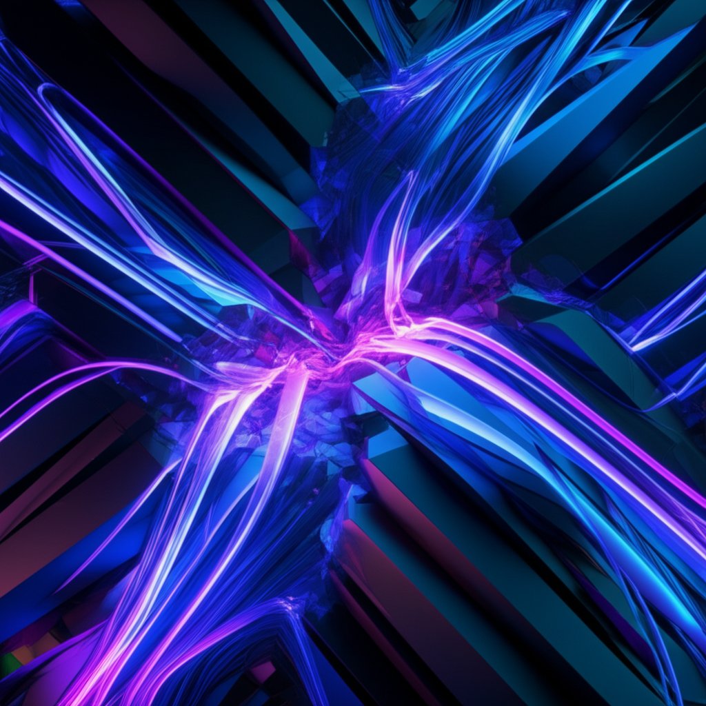 conceptual art of advanced material dissipating shock and vibration energy waves