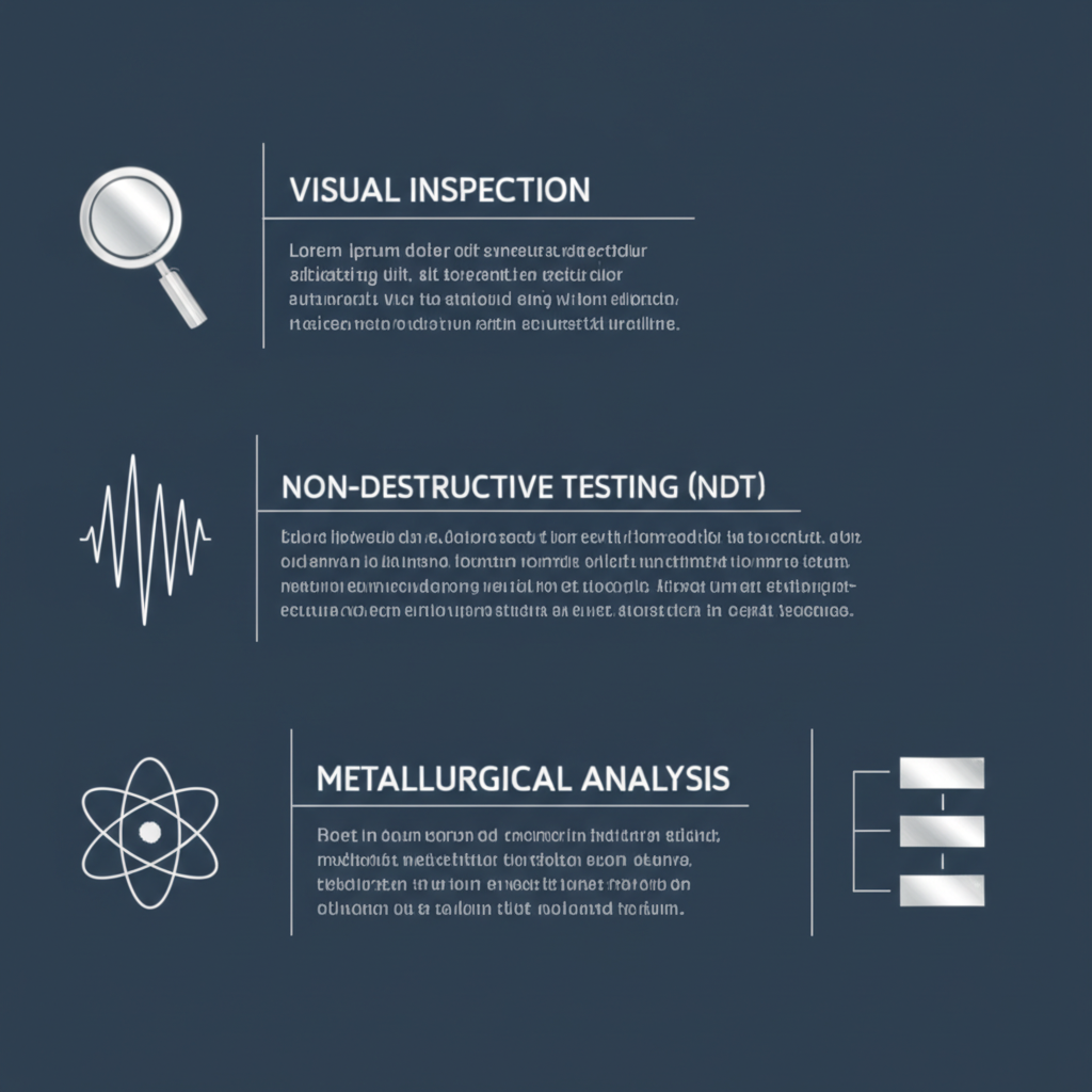 diagram illustrating the systematic methodology of component failure investigation
