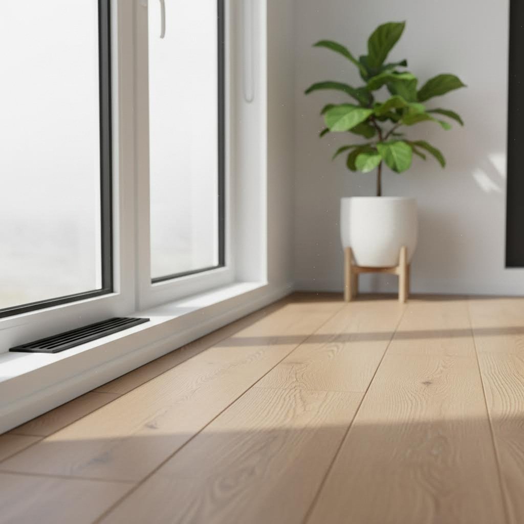 slim profile trickle vents blend seamlessly with modern window designs