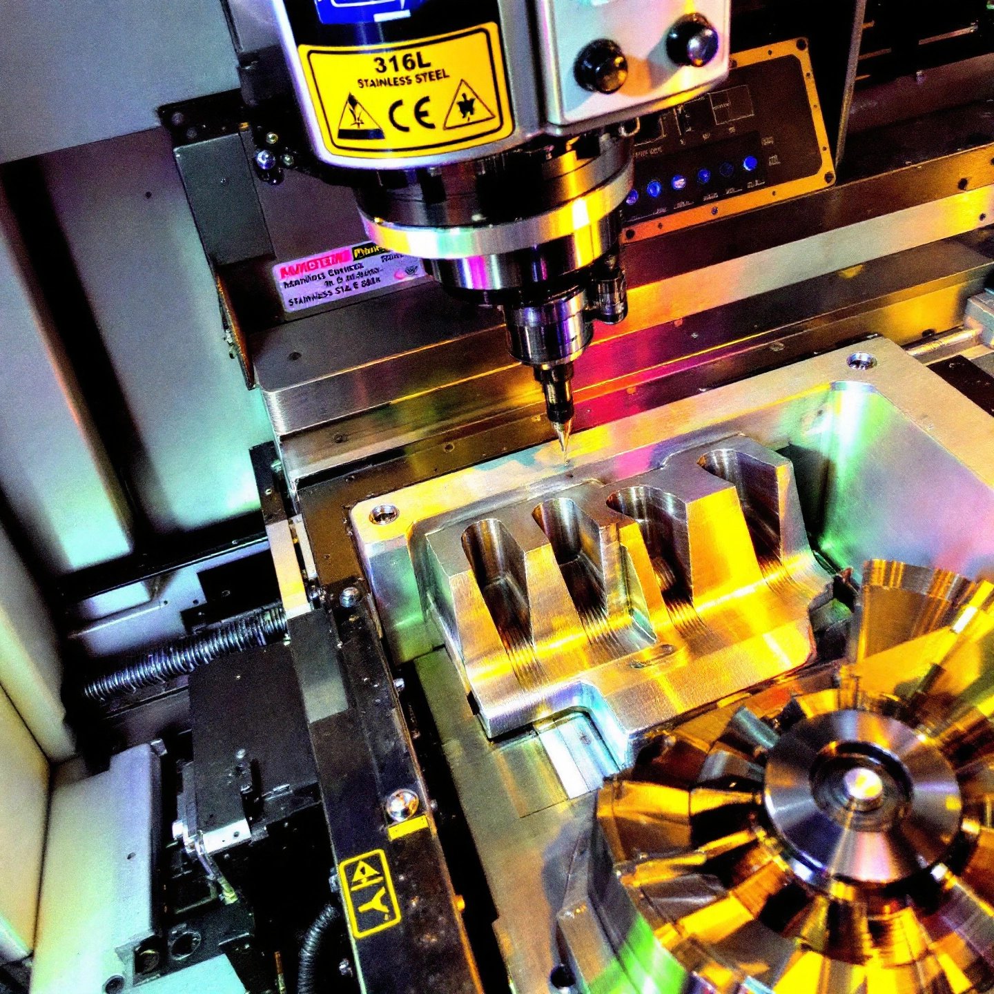 high precision cnc machining ensures quality and consistency in 316l stainless steel parts