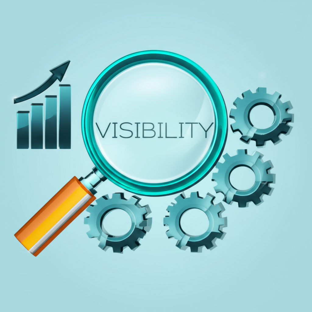 infographic showing core elements of supply chain management solutions