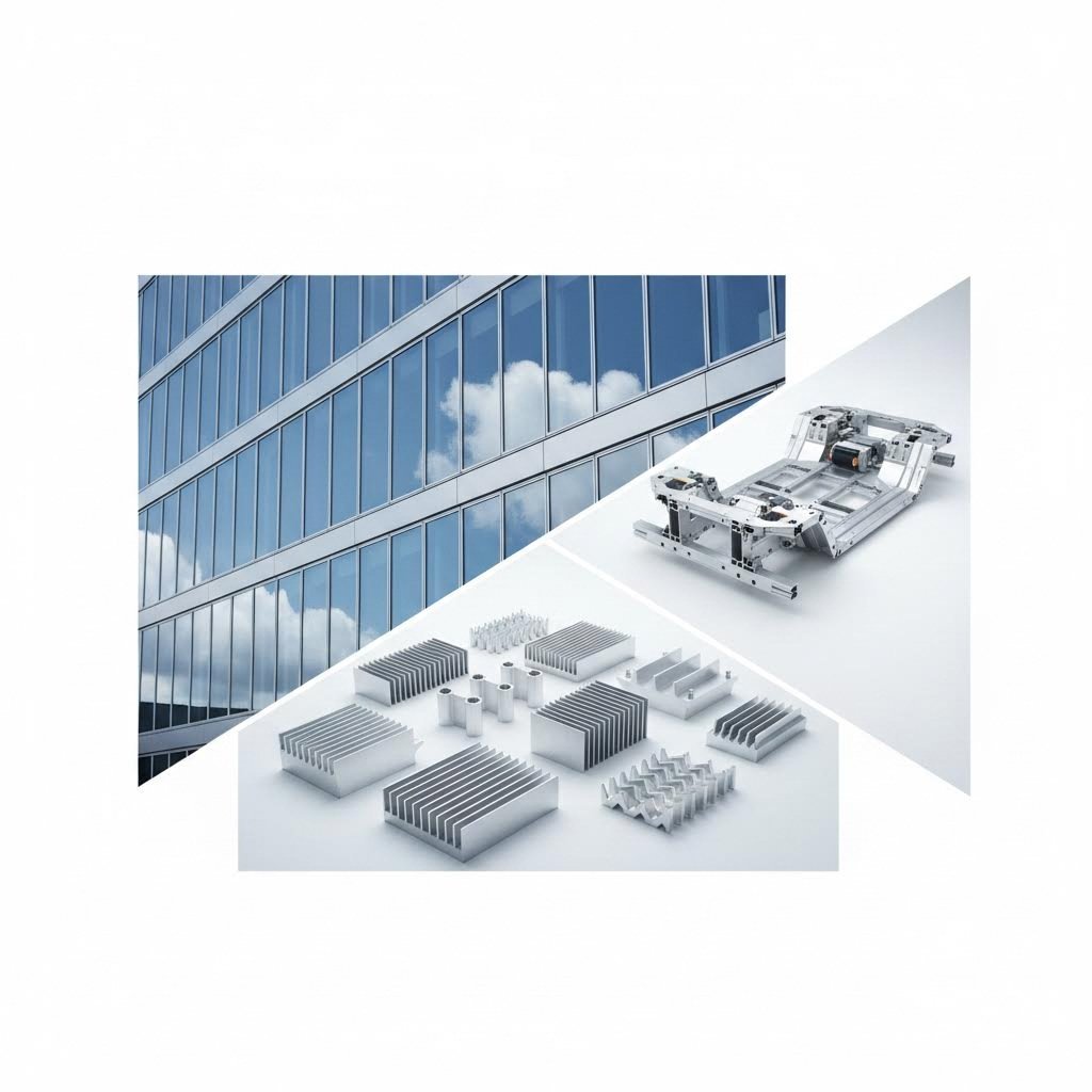 aluminum extrusions powering construction automotive and electronics industries