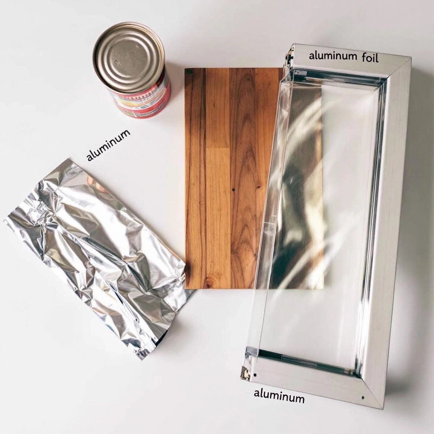 common everyday items made from aluminum