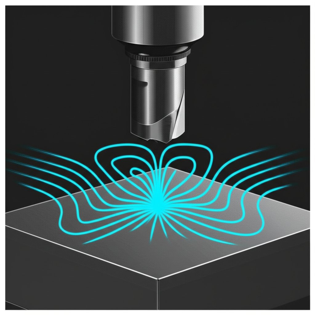 diagram showing heat management principles in plastic machining