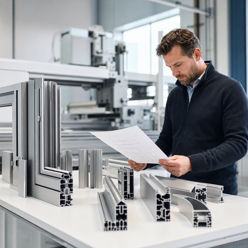 custom aluminium extrusion profiles for architectural and industrial applications