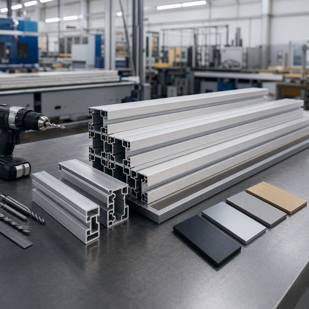 finishing and fabrication options for custom aluminium extrusions