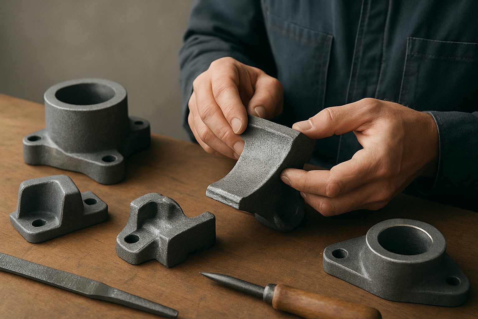 identifying cast iron type before choosing a repair method