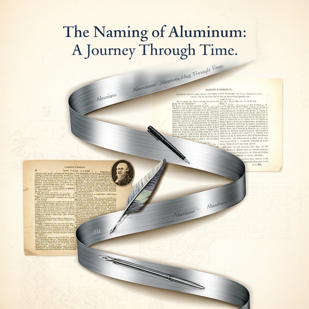 timeline of the naming history of aluminum and aluminium