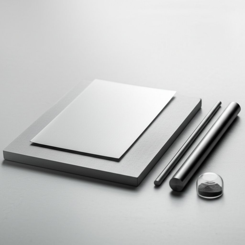 common titanium forms sheet plate bar tube and powder