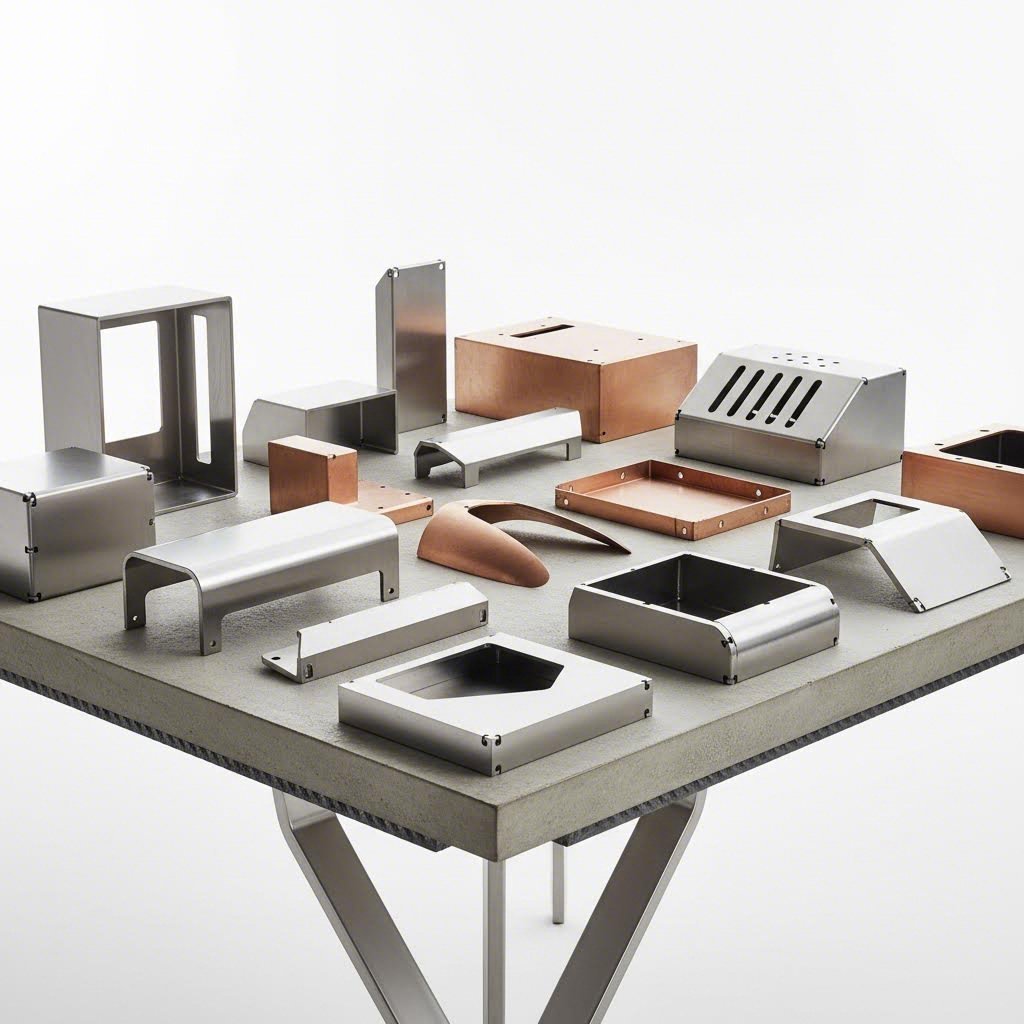 variety of professional sheet metal fabricated components for industrial and commercial applications