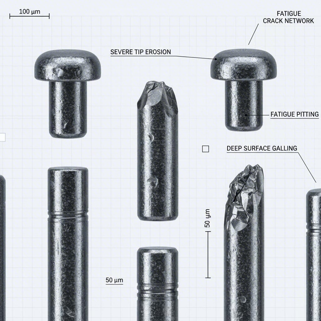 recognizing pilot pin wear patterns helps diagnose root causes and prevent production failures