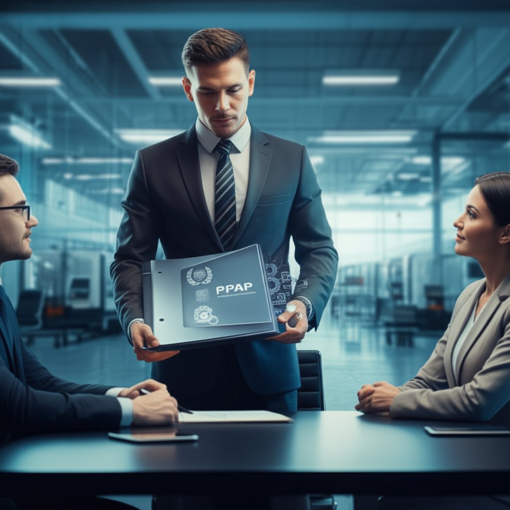 ppap ready supplier showcasing documentation and manufacturing capabilities to a buyer