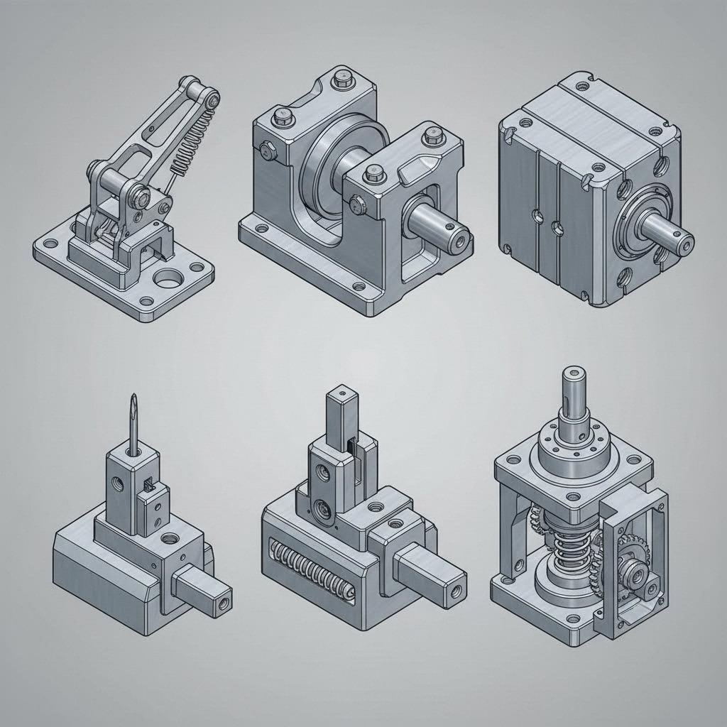 different cam unit types serve distinct stamping applications based on force and space requirements