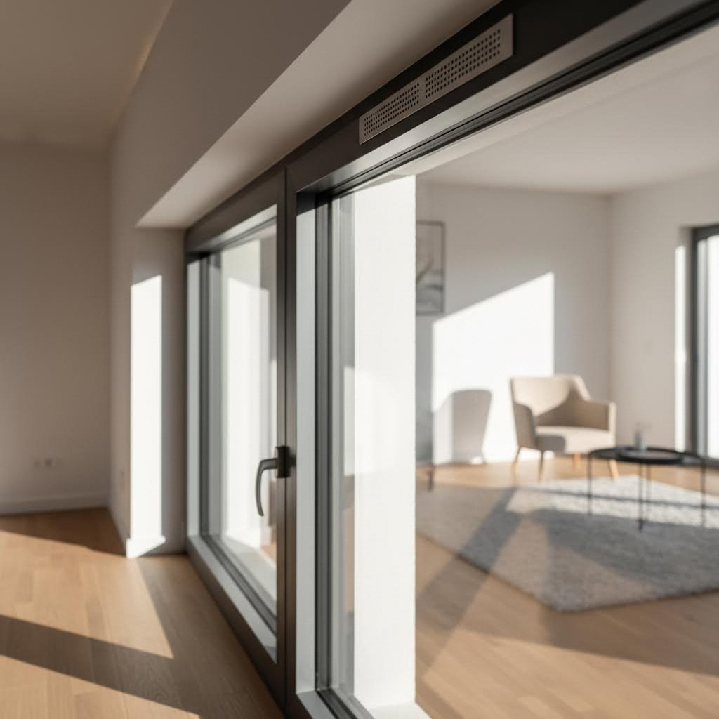 trickle vents provide continuous fresh air through windows while maintaining security and preventing condensation