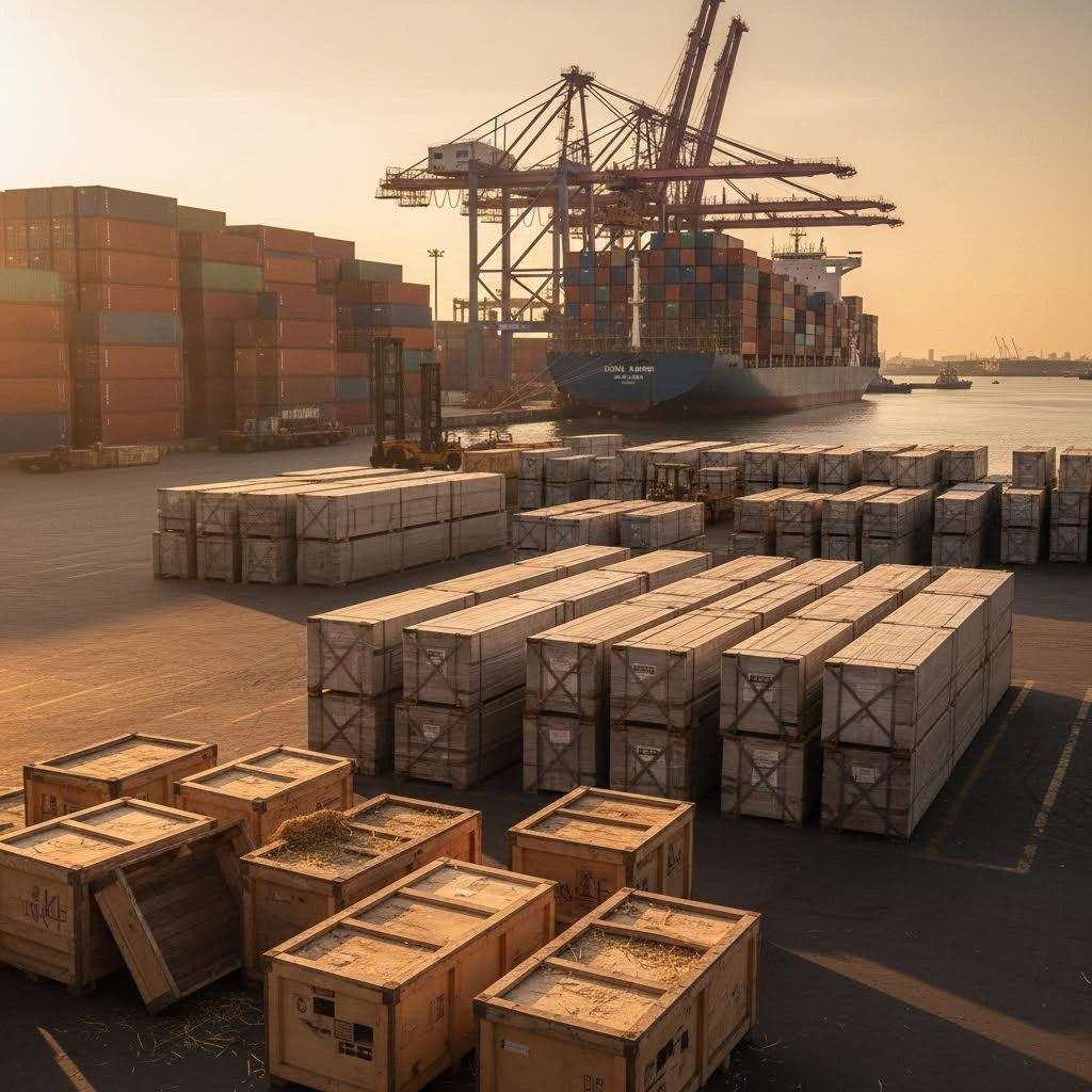 international shipping logistics for aluminum extrusion exports from china